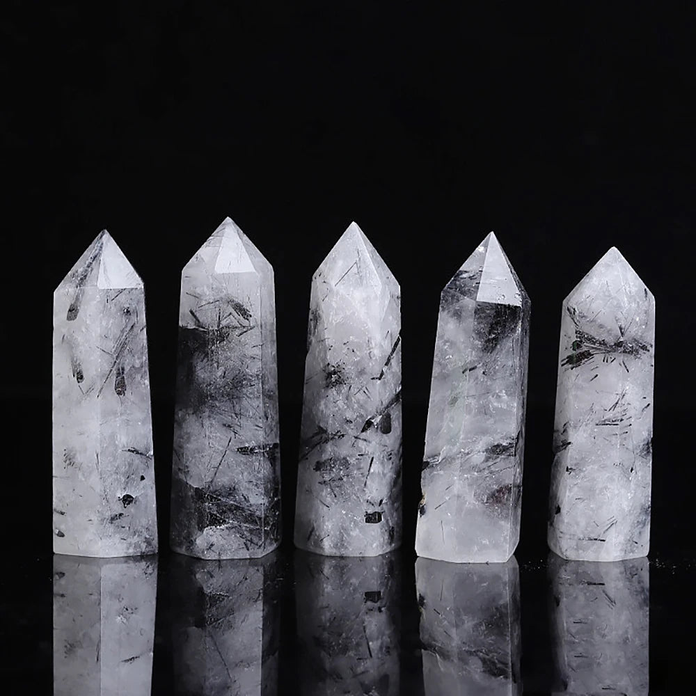 Natural Stone and Crystals Point Wand